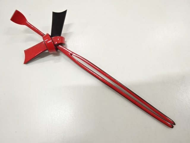 JAPANESE KIMONO / ANTIQUE HAIR ACCESSORY